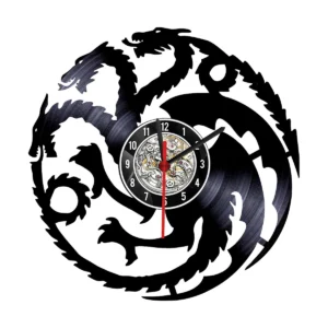 Reloj en Vinilo LP/ vinyl clock Game of Thrones