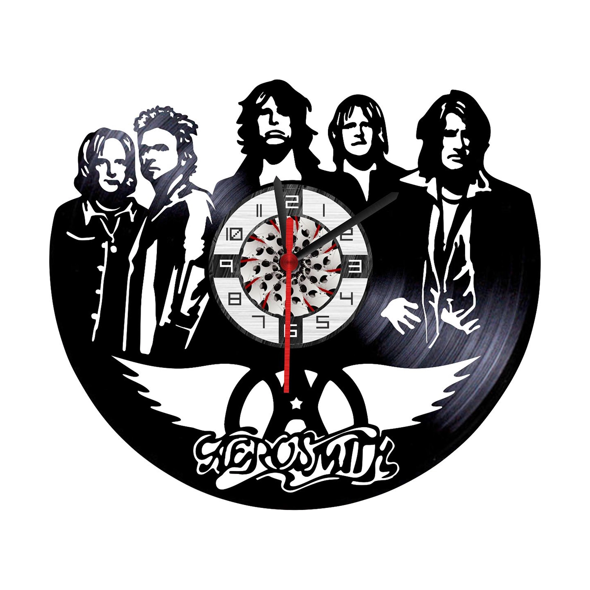 Reloj en Vinilo LP/ vinyl clock Aerosmith