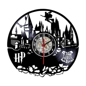 Reloj en Vinilo LP / vinyl clock Harry Potter