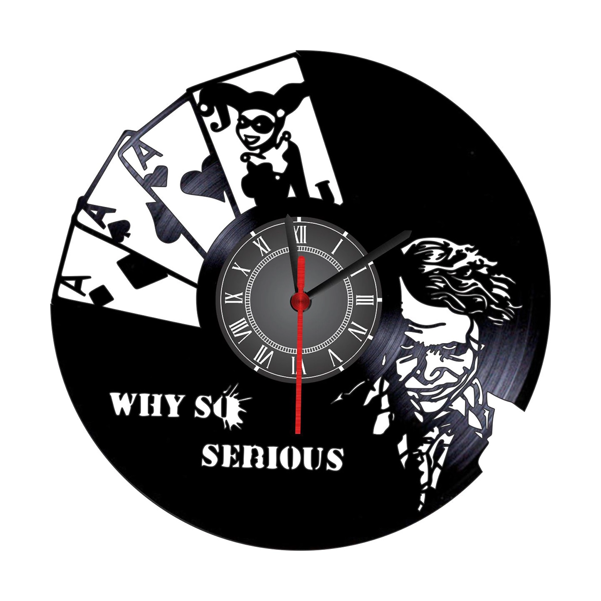 Reloj en Vinilo LP/ vinyl clock Joker