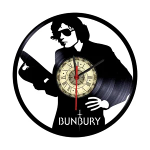 Reloj en Vinilo LP/ vinyl clock Héroes del Silencio