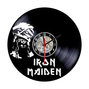 Reloj en Vinilo LP/ vinyl clock Iron Maiden