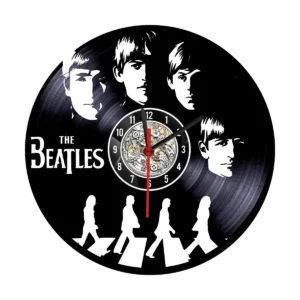 Reloj en Vinilo LP / vinyl clock The Beatles