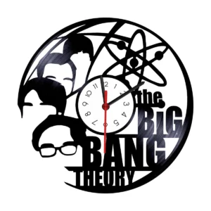 Reloj en Vinilo LP/ vinyl clock Big Bang Theory