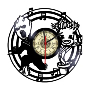 Reloj en Vinilo LP / vinyl clock Guardianes de la Galaxia