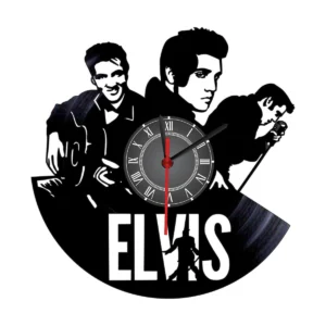 Reloj en Vinilo LP/ vinyl clock Elvis Presley