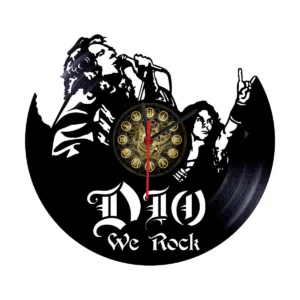 Reloj en Vinilo LP/ vinyl clock DIO