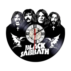 Reloj en Vinilo LP/ vinyl clock Black Sabbath