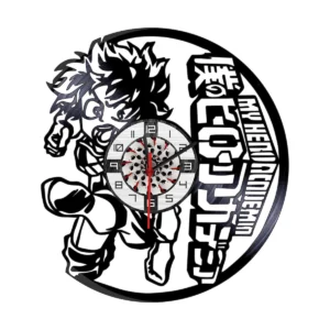 Reloj en Vinilo LP / vinyl clock Boku no Hero