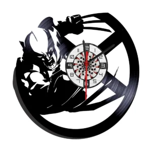 Reloj en Vinilo LP/ Vinyl clock Wolverine