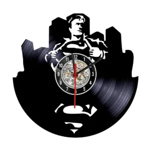 Reloj en Vinilo LP/ Vinyl clock Superman
