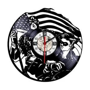 Reloj en Vinilo LP/ Vinyl clock Marvel