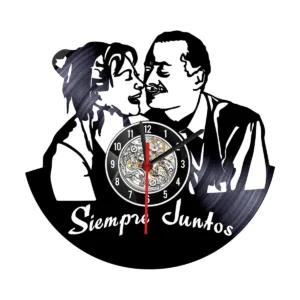 Reloj en Vinilo LP/ Vinyl clock Personalizados Fotografía