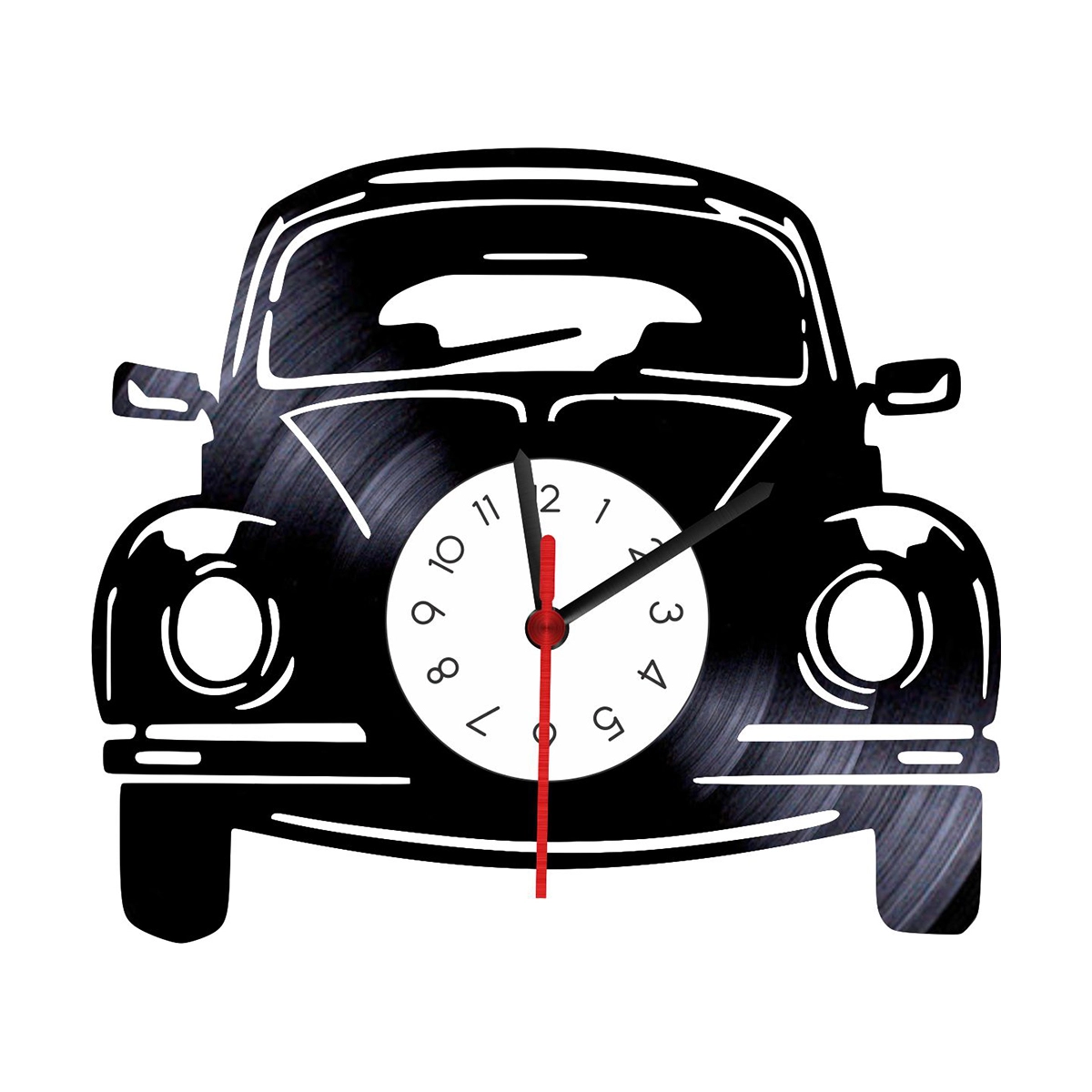 Reloj en Vinilo LP/ Vinyl clock Vehiculos