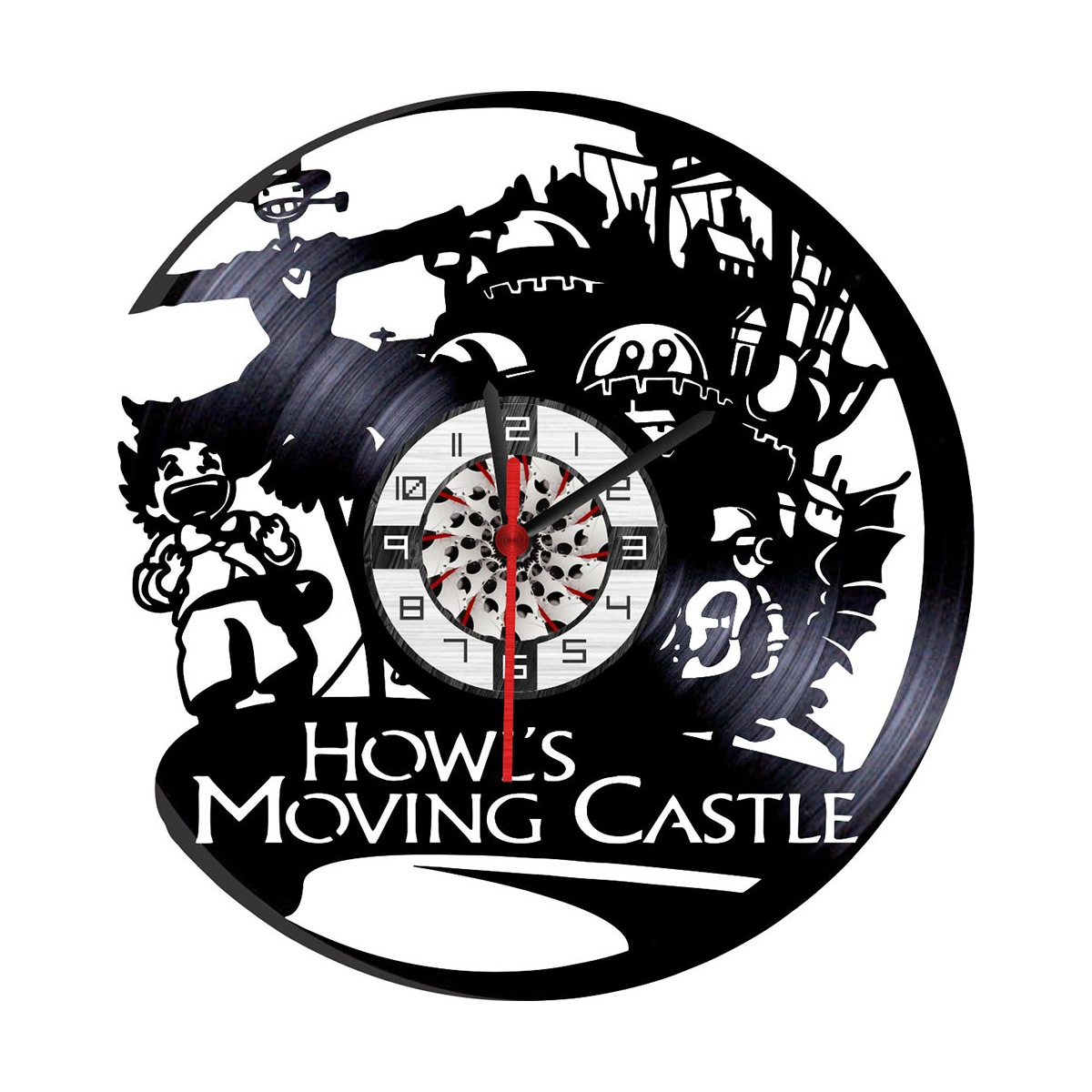 Reloj en Vinilo LP/ Vinyl clock Castillo Vagabundo