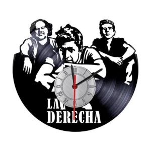 Reloj en Vinilo LP/ Vinyl clock La Derecha