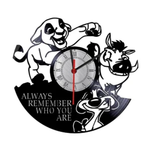 Reloj en Vinilo LP/ Vinyl clock Rey Leon