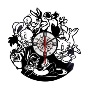 Reloj en Vinilo LP/ Vinyl clock Series animadas
