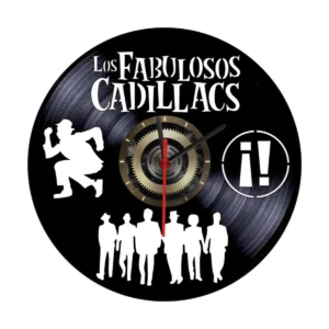 Reloj en Vinilo LP/ Vinyl clock Los fabulosos Cadillacs