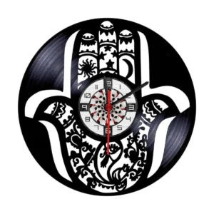 Reloj en Vinilo LP/ Vinyl clock Mandalas