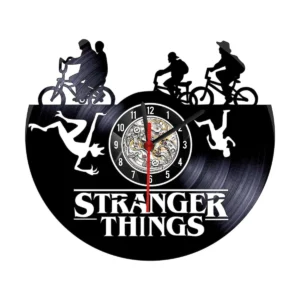 Reloj en Vinilo LP/ Vinyl clock Stranger Things