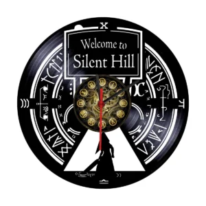 Reloj en Vinilo LP/ Vinyl clock Silent Hill
