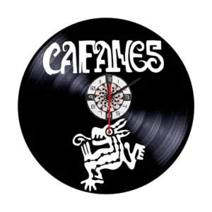 Reloj en Vinilo LP/ Vinyl clock Caifanes