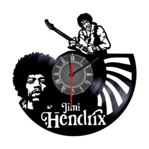 Reloj en Vinilo LP/ Vinyl clock Jimi Hendrix