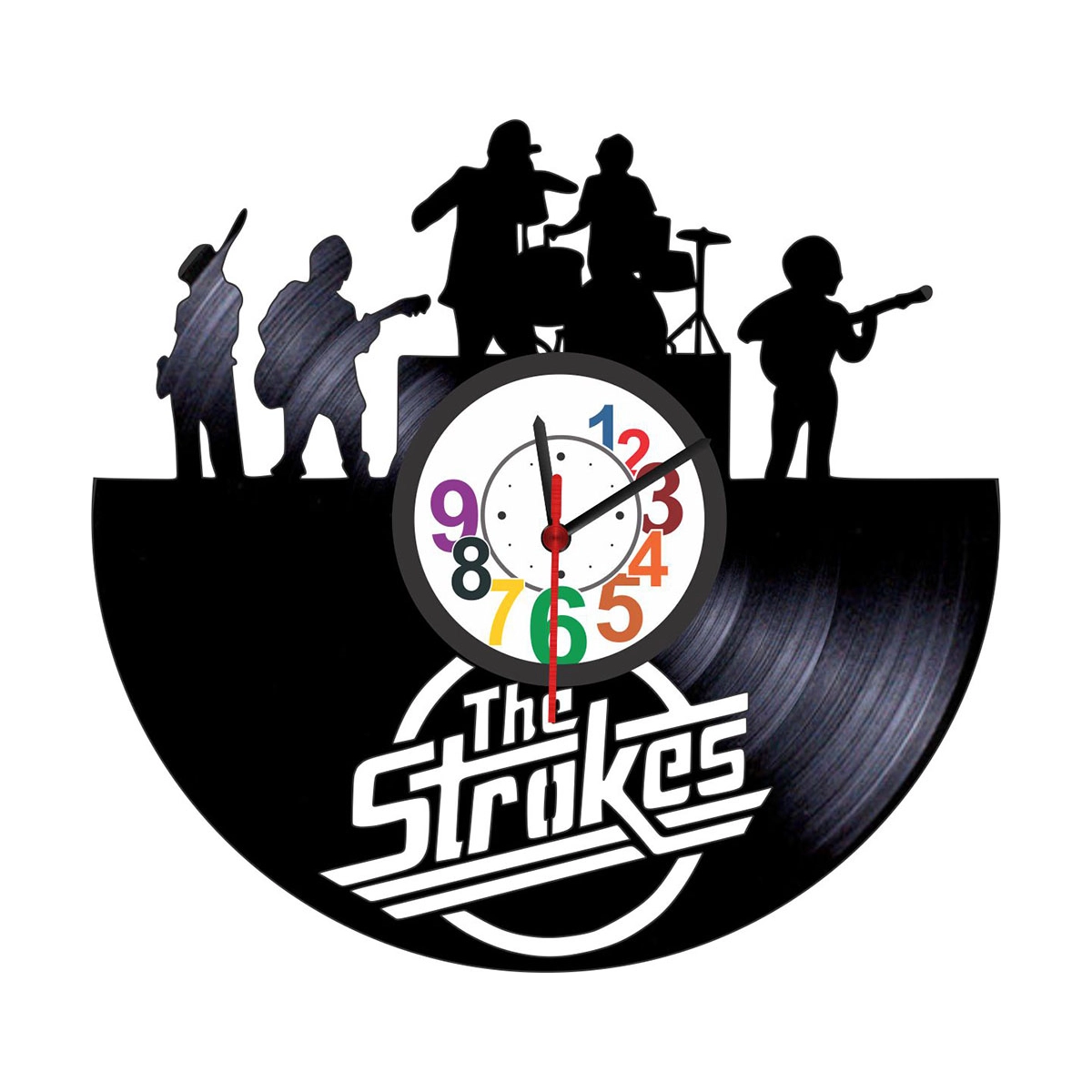 Reloj en Vinilo LP/ Vinyl clock The Strokes