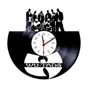 Reloj en Vinilo LP/ Vinyl clock Wu Tang