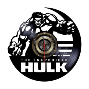 Reloj en Vinilo LP/ Vinyl clock Hulk