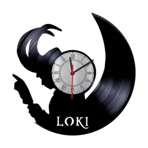 Reloj en Vinilo LP/ Vinyl clock Loki