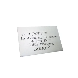 Carta de Aceptación Hogwarts Harry Potter Genérica