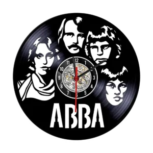 Reloj en Vinilo LP/ Vinyl clock ABBA