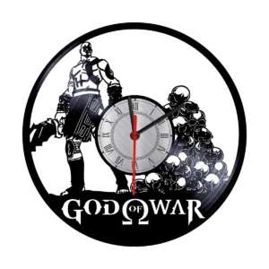 Reloj en Vinilo LP/ Vinyl clock God of War
