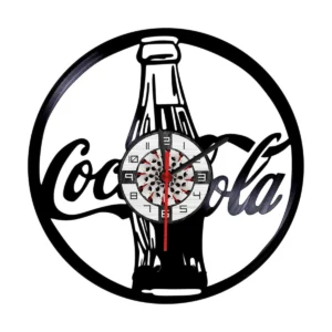 Reloj en Vinilo LP/ Vinyl clock Coca Cola