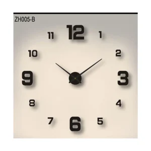 Reloj de pared 3D 120 cm